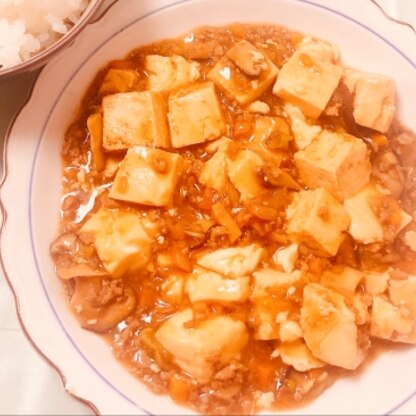 Guuママちゃん♪麻婆豆腐が洋風になりとても新鮮♪味付けも美味しかったです(๑^᎑^๑)♡レシピを教えて下さりいつもありがとうございます。